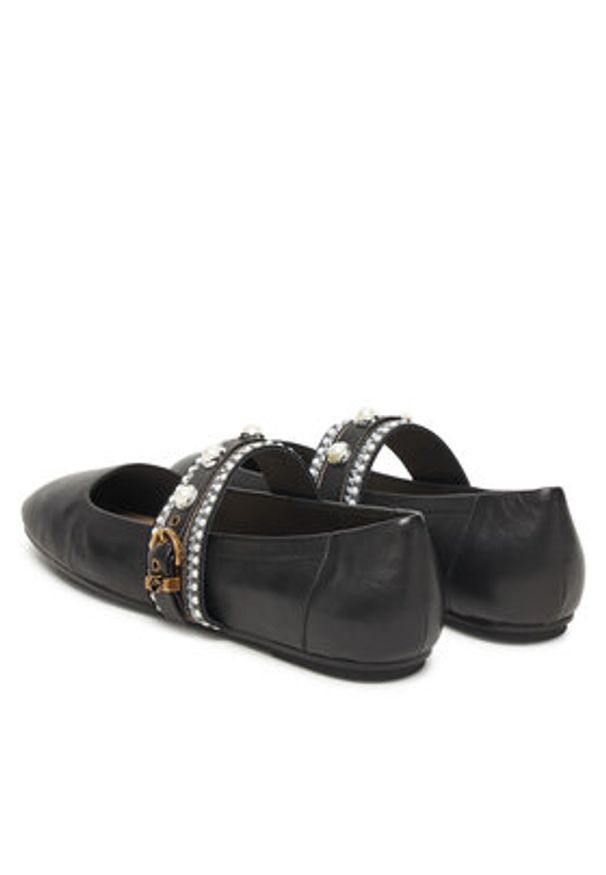 Pinko - PINKO Baleriny Max 04 SD0381P003 Czarny. Kolor: czarny. Materiał: skóra