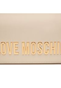 Love Moschino - LOVE MOSCHINO Torebka JC4103PP1IKD0110 Écru. Materiał: skórzane #4