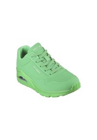 skechers - Buty do chodzenia damskie Skechers Unostand ON Air. Zapięcie: sznurówki. Kolor: zielony. Materiał: materiał, syntetyk. Szerokość cholewki: normalna. Model: Skechers Sport. Sport: turystyka piesza #1