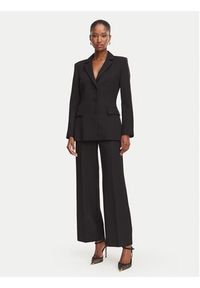 Marella Marynarka Amico1 2625046251 Czarny Slim Fit. Kolor: czarny. Materiał: syntetyk #3