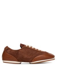 Polo Ralph Lauren Sneakersy 804972893002 Brązowy. Kolor: brązowy. Materiał: zamsz, skóra