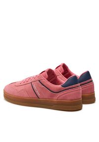 Tommy Jeans Sneakersy The Greenwich Suede EN0EN02696 Różowy. Kolor: różowy. Materiał: zamsz, skóra