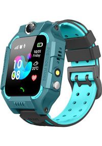 Smartwatch R2 Invest Q19 Czarno-zielony (5904653721730). Rodzaj zegarka: smartwatch. Kolor: czarny, zielony, wielokolorowy