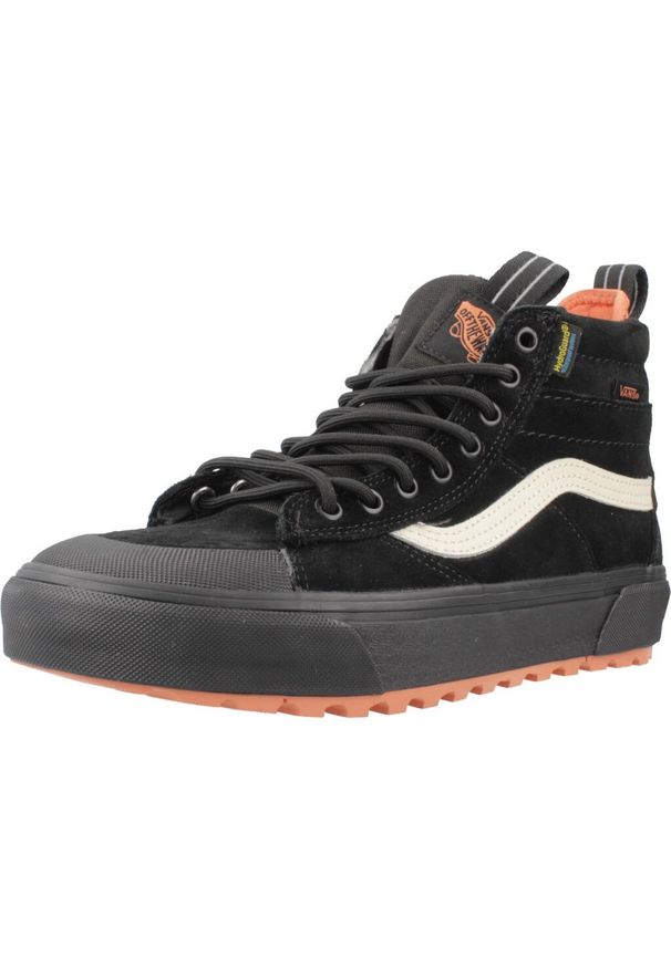 Buty Dorosły Vans Mte Sk8-Hi Waterproof czarny. Okazja: na co dzień. Kolor: czarny. Model: Vans SK8