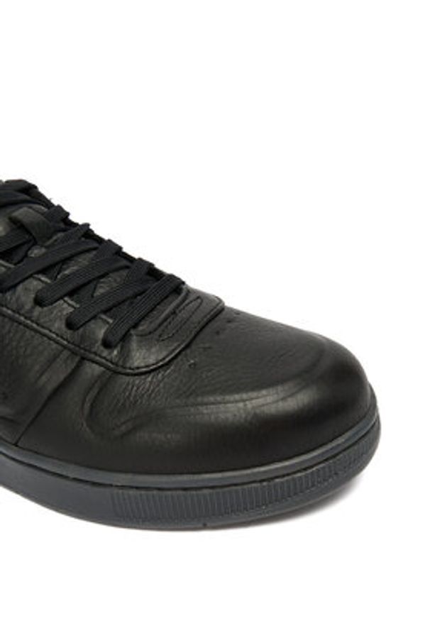 Lacoste Sneakersy T-Clip Shield 7-50SMA0192 Czarny. Kolor: czarny. Materiał: skóra