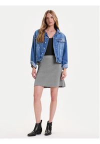 Vero Moda Spódnica mini Saba 10325944 Szary Regular Fit. Kolor: szary. Materiał: syntetyk #5