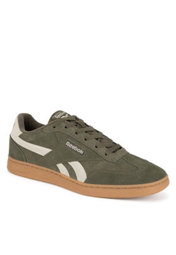 Reebok Sneakersy FORTE LOUNGER AR30252MGTC Zielony. Kolor: zielony. Materiał: zamsz, skóra