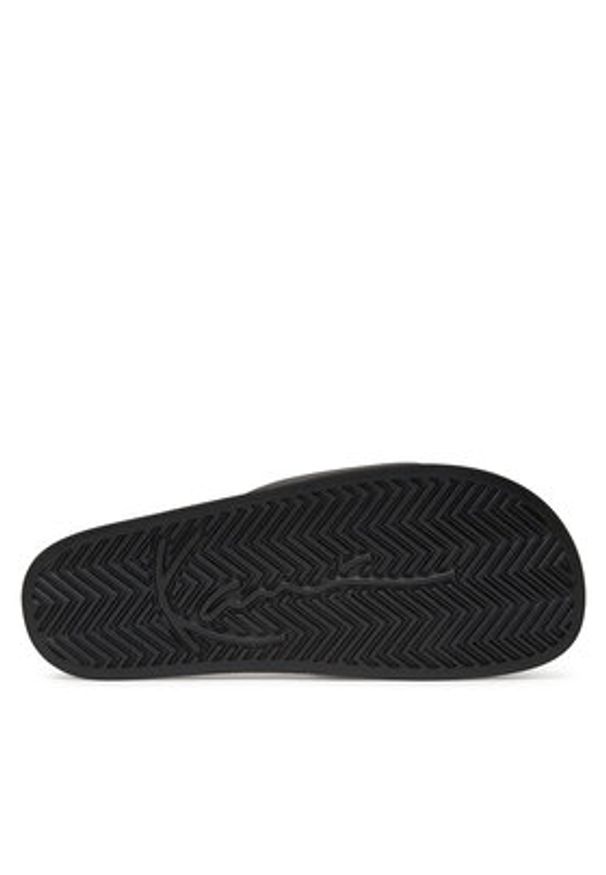 Karl Kani Klapki 1031640 Czarny. Kolor: czarny. Materiał: skóra