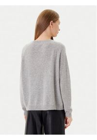 Marella Sweter Tesa 2523366171 Szary Relaxed Fit. Kolor: szary. Materiał: kaszmir