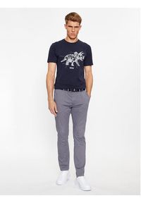 BOSS - Boss T-Shirt Terassic 50510376 Granatowy Regular Fit. Kolor: niebieski. Materiał: bawełna #3