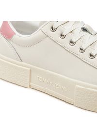 Tommy Jeans Sneakersy Tjw Foxing Flatform Sneaker EN0EN02567 Écru #5