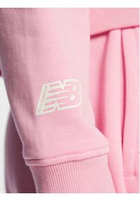 New Balance Bluza Essentials WT23512 Różowy Relaxed Fit. Kolor: różowy. Materiał: bawełna #5