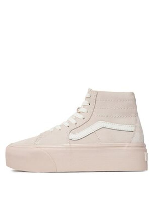 Vans Tenisówki Ua Sk8-Hi Tapered Stackform VN0A5JMKBXO1 Beżowy. Kolor: beżowy. Materiał: skóra