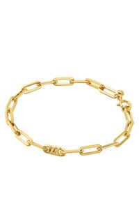 Michael Kors Bransoletka MKC174400710 Złoty. Materiał: srebrne. Kolor: złoty