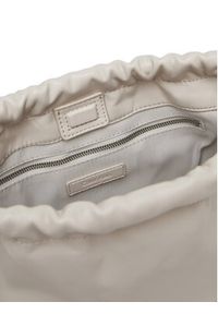 Calvin Klein Jeans Torebka Drawstring Crossbody26 LV04K3060G Biały. Kolor: biały. Materiał: skórzane
