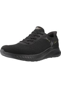 skechers - Buty SKECHERS BOBS SQUAD CHAOS Czarny. Kolor: czarny. Materiał: materiał, syntetyk, tkanina. Model: Skechers Sport. Sport: turystyka piesza #1