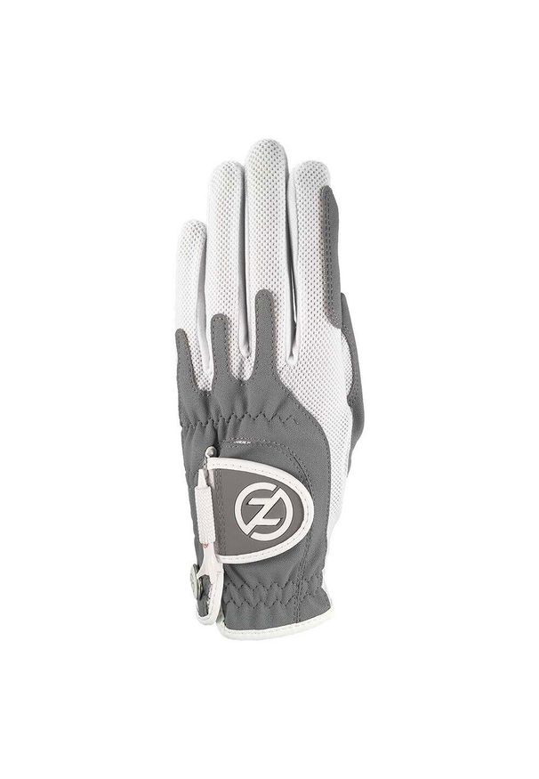ZERO FRICTION - Rękawica syntetyczna lewa ręka kobieta Zero Friction. Kolor: szary. Materiał: syntetyk. Sport: golf