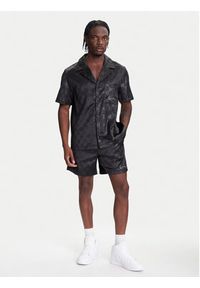 Karl Kani Koszula Signature All Over Print Resort PD00005369 Czarny Regular Fit. Kolor: czarny. Materiał: syntetyk. Wzór: nadruk