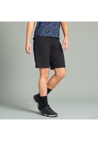 ROCKRIDER - Szorty rowerowe MTB damskie Rockrider Expl 700. Kolor: czarny. Materiał: poliester, materiał, elastan. Wzór: ze splotem. Sport: kolarstwo #1