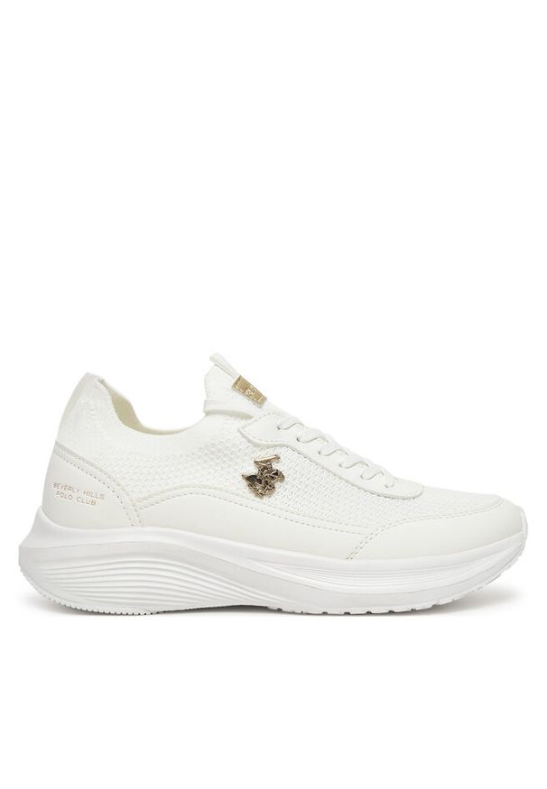 Sneakersy Beverly Hills Polo Club. Kolor: biały