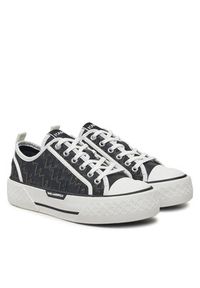 Karl Lagerfeld - KARL LAGERFELD Trampki Kampus Max III KL60615 Czarny. Kolor: czarny. Materiał: materiał