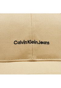 Calvin Klein Czapka z daszkiem Inst Embro K50K512144 Beżowy. Kolor: beżowy. Materiał: syntetyk #2