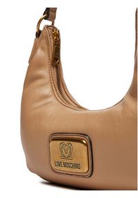 Love Moschino - LOVE MOSCHINO Torebka JC4273PP0LKB0106 Beżowy. Kolor: beżowy. Materiał: skórzane