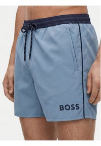 BOSS Szorty kąpielowe Starfish 50514429 Turkusowy Regular Fit. Kolor: turkusowy. Materiał: syntetyk #2