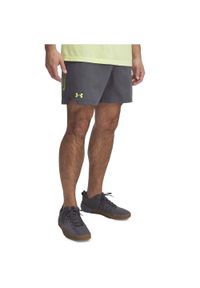 Spodenki Under Armour Vanish Woven 6In Graphic Sts Dorosłych. Kolor: szary. Długość: krótkie. Sport: bieganie