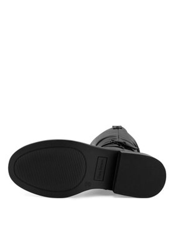 Clara Barson Oficerki WYL3560-3 Czarny. Kolor: czarny. Materiał: skóra