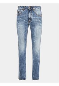 Versace Jeans Couture Jeansy 74GAB5S0 Niebieski Slim Fit. Kolor: niebieski