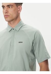 BOSS Koszula Excurse 50540196 Zielony Regular Fit. Kolor: zielony. Materiał: bawełna #3