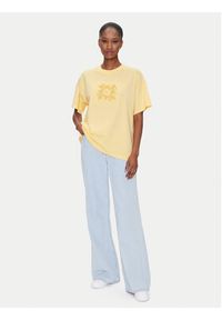 ViCOLO T-Shirt RD0119 Żółty Regular Fit. Kolor: żółty. Materiał: bawełna #4