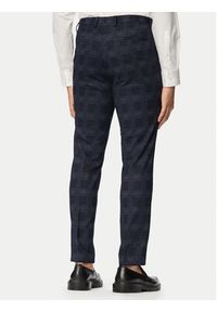 Hugo - HUGO Chinosy Hesten263X-H 50565367 Granatowy Slim Fit. Kolor: niebieski. Materiał: syntetyk #3