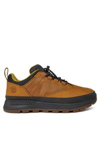 Timberland Sneakersy Euro Trekker Low F/L TB0A64XM2311 Brązowy. Kolor: brązowy. Materiał: nubuk, skóra #1