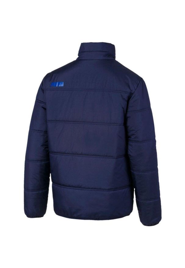 Kurtka męska Puma Essentials Padded granatowa 580007 06. Kolor: niebieski. Sezon: zima. Sport: narciarstwo