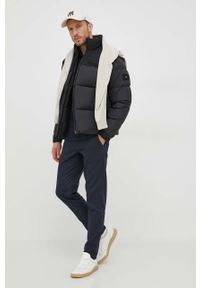 TOMMY HILFIGER - Tommy Hilfiger polo męski kolor granatowy gładki. Typ kołnierza: polo. Kolor: niebieski. Materiał: bawełna. Długość: krótkie. Wzór: gładki #4