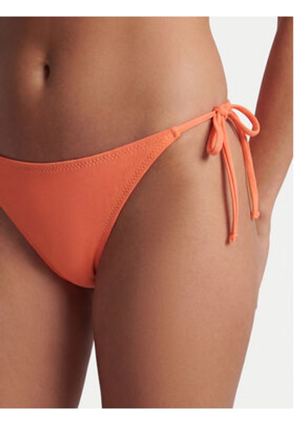 Guess Dół od bikini E6GO27 KF442 Pomarańczowy. Kolor: pomarańczowy. Materiał: syntetyk