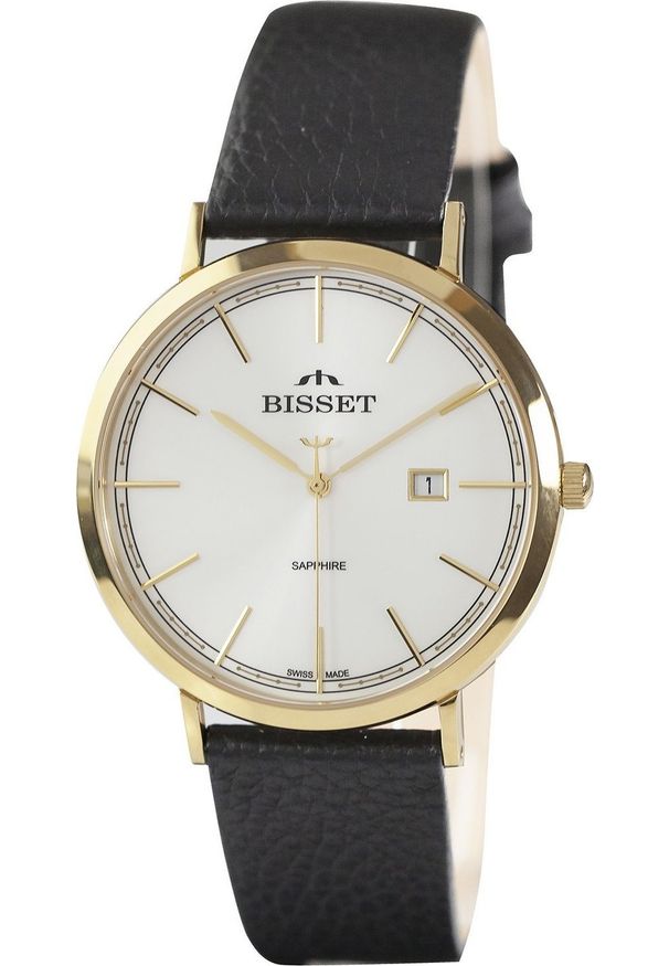 Zegarek Bisset Zegarek męski Bisset BIS131 czarny. Kolor: czarny