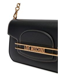 Love Moschino - LOVE MOSCHINO Torebka JC4345PP0LKP0000 Czarny. Kolor: czarny. Materiał: skórzane #3