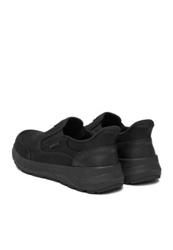 Rieker Sneakersy 06052-00 Czarny. Kolor: czarny. Materiał: nubuk, skóra