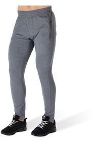 GORILLA WEAR - Glendo Spodnie ight Szary. Kolor: szary. Materiał: dresówka. Sport: fitness