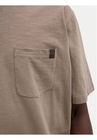 Jack & Jones T-Shirt Dover 12288897 Beżowy Relaxed Fit. Kolor: beżowy. Materiał: bawełna #7