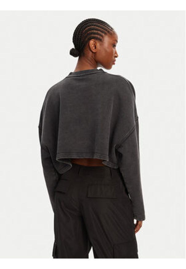 Hugo - HUGO Bluza Derissa_B 50545035 Czarny Relaxed Fit. Kolor: czarny. Materiał: bawełna