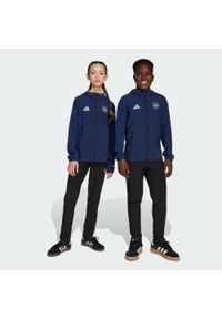 Adidas - Spodnie Arsenal Tiro 25 Competition Vis Tech Travel Kids. Kolor: czarny. Materiał: dresówka. Sport: piłka nożna