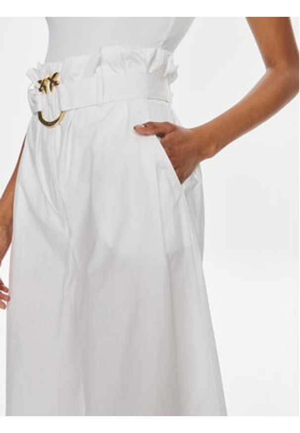 Pinko Kuloty Poseidone 103006 A1N3 Biały Relaxed Fit. Kolor: biały. Materiał: bawełna