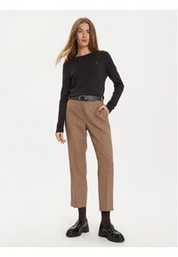 TOMMY HILFIGER - Tommy Hilfiger Sweter WW0WW44984 Czarny Regular Fit. Kolor: czarny. Materiał: syntetyk #3