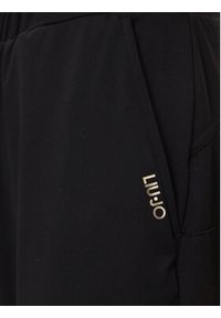 Liu Jo Spodnie dresowe Pant.Jersey TA4148 J4638 Czarny Regular Fit. Kolor: czarny. Materiał: syntetyk
