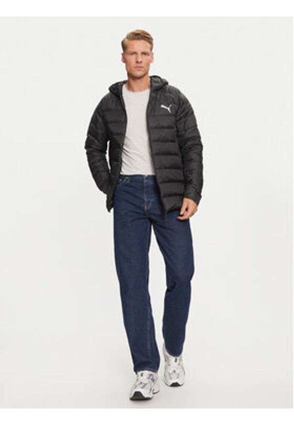 Puma Kurtka puchowa PackLITE 849355 Czarny Slim Fit. Kolor: czarny. Materiał: syntetyk