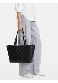Karl Lagerfeld - KARL LAGERFELD Torebka A2W30025 Czarny. Kolor: czarny. Materiał: skórzane